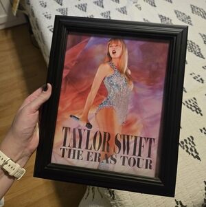 Framed Eras tour Poster